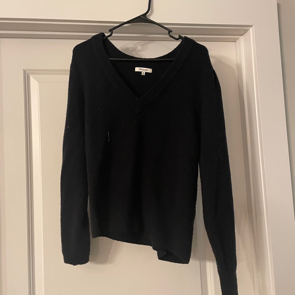 madewell black sweater